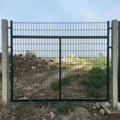 China 1.2m Post Height Welded Mesh Fence With Steel Post And 50x50mm Size for sale