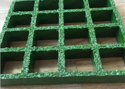 China Plastic Fiberglass Grating Panels , Fibreglass Walkway Grating High Strength for sale