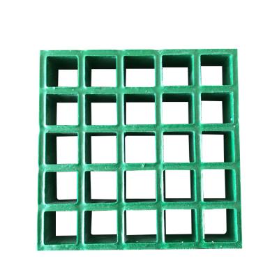 China Light Weight Molded 40x40mm Fiberglass Grating Panels for sale