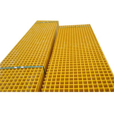 China OEM 50mm Anti Slip Fiberglass Grating Panels for sale