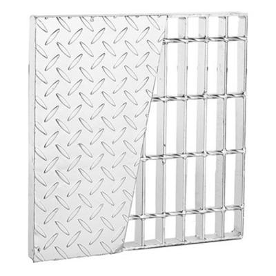 China Anti Slip Galvanized Floor 32x5mm Steel Bar Grating For Walkway for sale