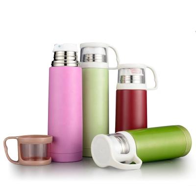 China Wal-Mart Viable 17-Ounce High Quality Modern Stainless Steel Insulated Wide Mouth Thermos Vacuum Flask for sale