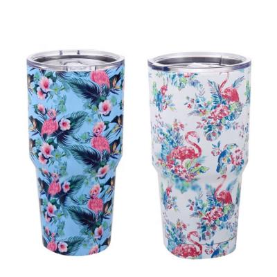 China Best Viable Tumbler Travel Mug and Thermos with BPA Free Air Transfer Coating Stainless Steel for sale