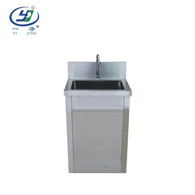 China Building Material Shops Good-Hardware Basin Hospital Stainless Steel Single Stage Activated Cleanroom Wash Hand Sink for sale