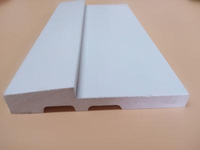 China Smooth PVC Trim Moulding Elbowboard Plate / Plastic Window Board for sale