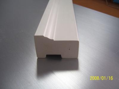 Chine Cadre de porte composé en plastique en bois de mousse de preuve de mite de bâtis décoratifs d'intérieur de PVC à vendre