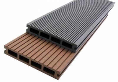 중국 2.9m 148mm WPC Antislip 합성 Decking 140mm 빈 WPC 합성 갑판 널 판매용