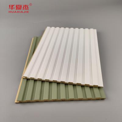 China Wholesale laminated wpc wall panel green and white pvc panel and wpc board interior decoration for sale