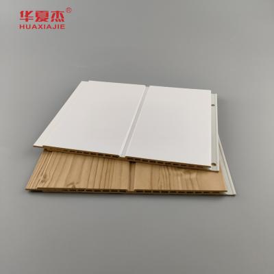 China Laminated Wpc Wall Panel Fluted Durable Wpc Panels Modern Design Wpc Boards Install Easily for sale