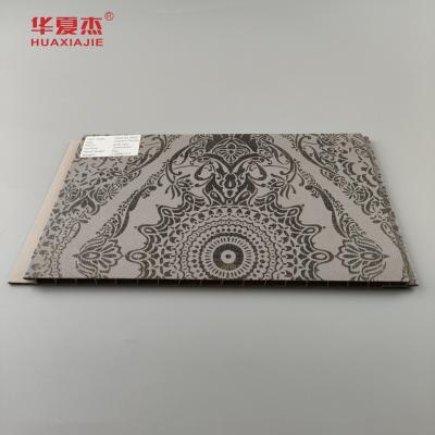 China Luxury Design Pvc Wall Panel Laminated 60% PVC Content Anti Scratch Pvc Decor Panel For Wall for sale