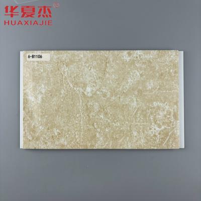 China Best Selling Yellow Marble Pvc Wall Panel Waterproof Pvc Marble Sheet Install Easily Decoration for sale