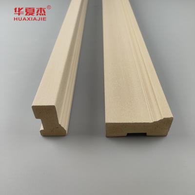 Cina Moderno Legno Grano WPC Acque resistenti Cornice Wpc Porta Jamb Wpc Brickmold in vendita