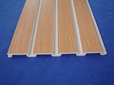 China Store Fixture Plastic Garage Wall Panels / PVC Woodgrain Wall Panels , 4