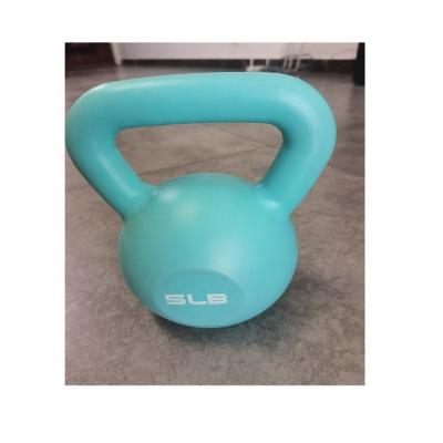 China Cheapest Sand Filled Plastic Universal Home Exercise Kettlebells for sale