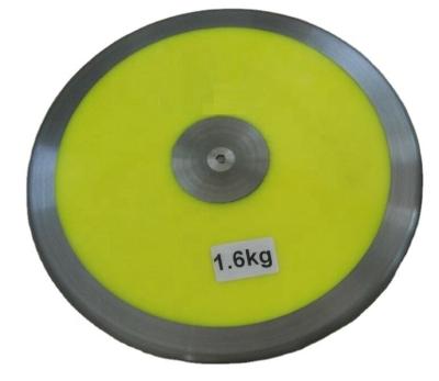 China Athletes Training USA Sport 1.6kg Standard Products Plastic Track&Field Discus Throw Equipment For Sale for sale