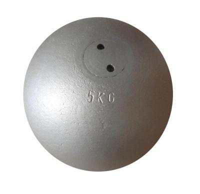 China Exercise Athletics Throw Iron Sports Professional Equipment Rotated Shooting Set Ball Customized Logo With Different Color 4kg 5kg 6kg 7.26kg for sale