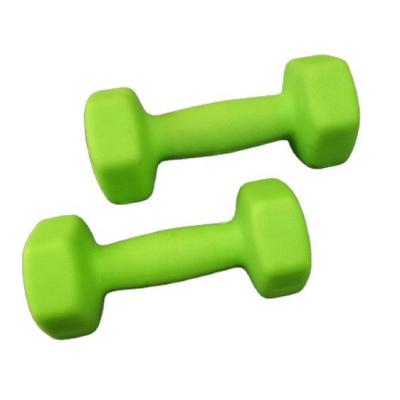 China Universal Colorful 3kg Gym Fitness Equipment Neoprene Vinyl Dumbbell With Factory Cheapest Price for sale