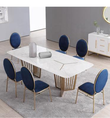 China Large most popular dining table designer dining table fashion dining table sala otros muebles best comedor for sale