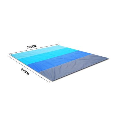 China 2021 Hot Sale Portable Waterproof Foldable Beach Mat Sand Proof Beach Mat Portable Outdoor Picnic Mat for sale