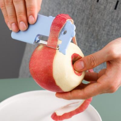 China New Sustainable Creative Dinosaur Kitchen Tools Multifunctional Kitchen Peeler Fruit and Vegetable Peeler Blade for sale