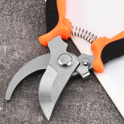 China Multifunctional Plastic + Non-Cutting Stainless Steel Slip Flower Caring Scissors Pole Garden Scissors Manual Tree Pruner Shears for sale