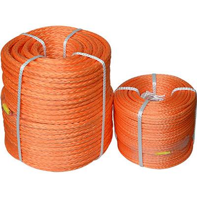 China Part Other Y-MAX PLUS 8/12 Strands 24MM UHMWPE Braided Rope Ship Cable Mooring Rope for sale