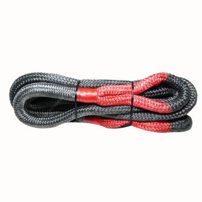 China Upgrade Your 4x4 Gear Kit with Super Kinetic Recovery Tow Rope in Black Nylon for sale