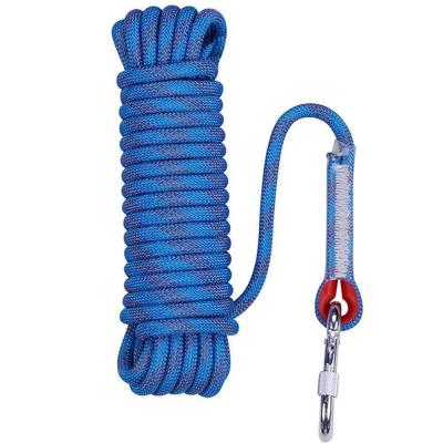 China 12mm Double Braided Dynamic Climbing Nylon Rope for U/S Hook Applications for sale