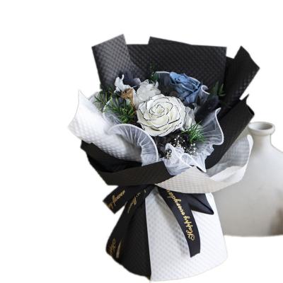 China Natural Wholesale Floral Arrangements Touch Flowers Preserved Flower Rose Bouquet for sale