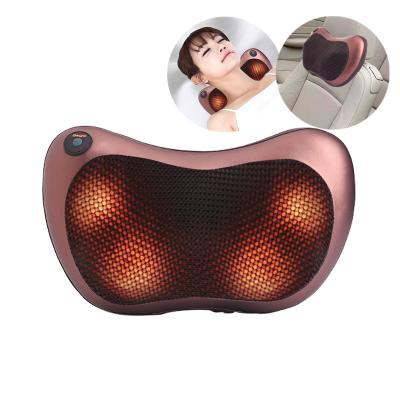 China Body Most Popular Wireless Electric Strong Kneading Infrared Shiatsu Massage Pillow for sale