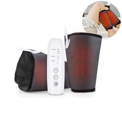 China Hot Selling Portable Circulation Wireless Heating Blood Compression Leg Air Leg Arm and Calf Massager for sale