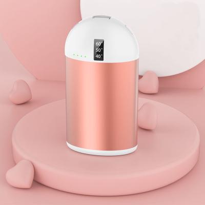 China New Design Power Bank Fast Warm 10000mAh 5000mAh 3000mAh Support Charging USB Rechargeable Hand Warmer for sale