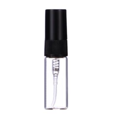 China Personal Care 2Ml 5Ml 10Ml Gold Minil Spray Glass Personal Fancy Perfume Bottle for sale