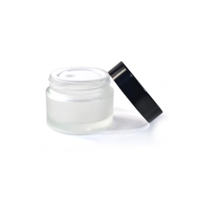 China Skin Care Cream Factory Supply Good Price Frost Clear Face Cream Jar for sale