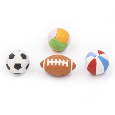 China Promotional Eraser Sports All Shape Custom Design Rubber 3D Puzzle Eraser For Promotional Use for sale