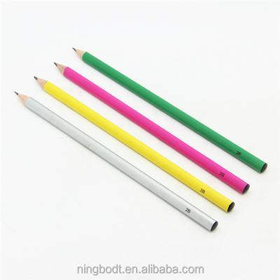 China Simple Design Lovely 2B Lead Wooden Pencils , Drawing Pencils for sale