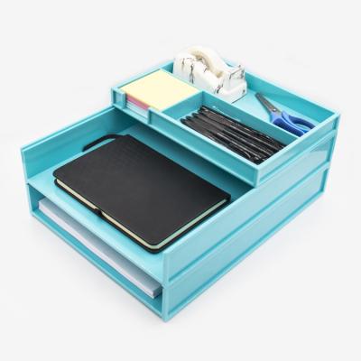 China Office and School Office Desk Organization Stationery Sets File Tray for sale