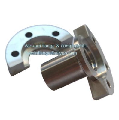 China Vacuum Hose Tube Connection Vacuum KF Bulkhead Quick Clamps Rotating Clamp for sale