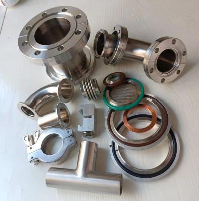 China High Vacuum Compoents for Chemial's Ultra ISO-K CF KF UHV Equipment - High Vacuum Elbow or Flange Adapter for sale