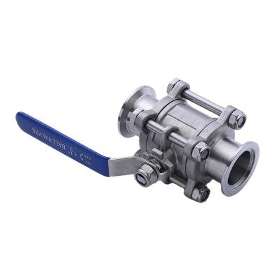 China Gerenal Machine Stainless Steel Manual Pressure Vacuum Pneumatic Ball Valve for sale