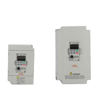 China New Arrival 220V 1PH 2.2KW Universal Compact Size Inverter AC Drive Mini Size VFD 162mm*92mm*132mm or customized for sale