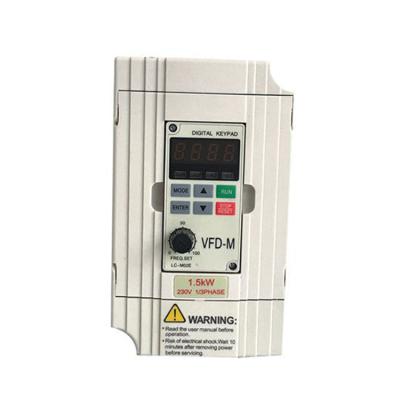 China AC VFD VSD manufacturers from 0.75KW to7.5kw VF and vector control > 113mm*74mm*130.5mm for sale