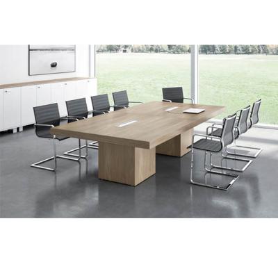 China Modern long PANEL office table meeting room high gloss meeting desk for sale