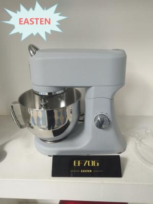 China Easten 1000W Stainless Steel Bowl Dough Mixing Machine EF706 / 4.5 Liters Classic Die Cast Stand Food Mixer for sale