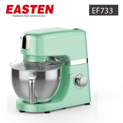 China Easten Hot Sales Die Cast Stand Mixer EF733/ 3-in-1 Multifunction Kitchen Stand Mixer With Rotating Bowl for sale