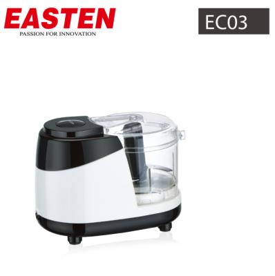 China Easten Mini Meat Chopper EC03/ 0.4 Liters Mini Meat Food Processor/ 250W Small Kitchen Food Blender for sale