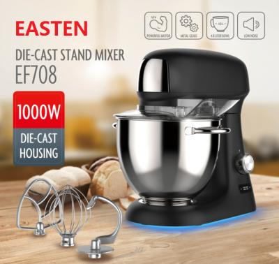 China Easten 1000W Household Use Electric Stand Mixer/ 4.8L S.S Bowl Kitchen Stand Mixer With S.S Dough Hook for sale