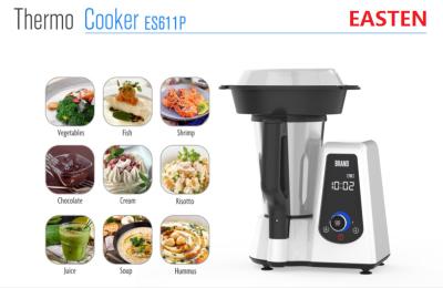 China Thermo Mixer ES611P With Touch Screen/ 600W Thermal Cooker Blender/ 900W Heater Thermo Soup Maker With Steamer for sale