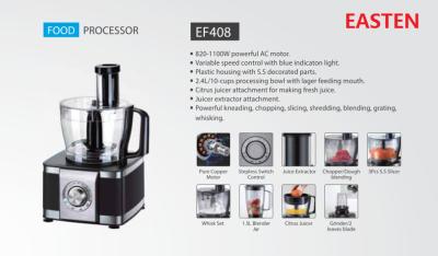 China Indian BIS Food Processor EF408/ 1.5 Liters Blender Cup Food Processor With SS Wet Grinder and Dry Grinder à venda