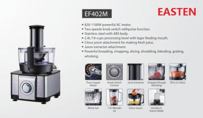 China 1000W Food Processor With BIS Certificate/ 2.4 Liters Food Processor India Bajai OEM Factrory à venda